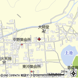 愛媛県喜多郡内子町平岡甲1992周辺の地図