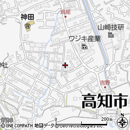 高知県高知市神田1798-26周辺の地図
