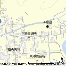 愛媛県喜多郡内子町平岡甲1994周辺の地図