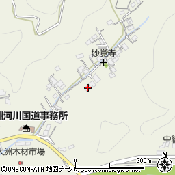 愛媛県大洲市新谷833周辺の地図
