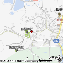 福岡県福岡市西区飯盛610周辺の地図