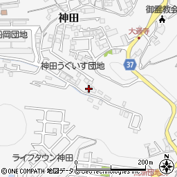 高知県高知市神田281-5周辺の地図