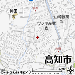 高知県高知市神田1812-22周辺の地図