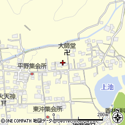 愛媛県喜多郡内子町平岡甲1990周辺の地図
