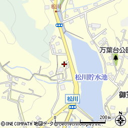 福岡県太宰府市御笠周辺の地図