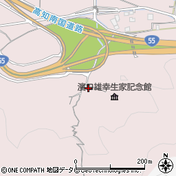 高知県高知市五台山4375周辺の地図