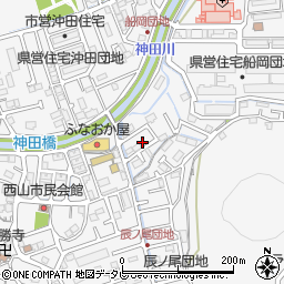 高知県高知市神田43-8周辺の地図