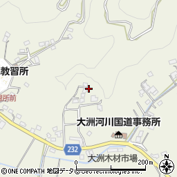 愛媛県大洲市新谷甲963周辺の地図