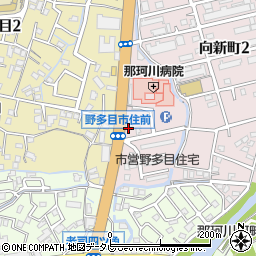 那珂川病院居宅介護支援事業所周辺の地図