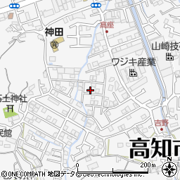 高知県高知市神田1798-6周辺の地図