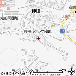 高知県高知市神田281周辺の地図