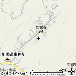愛媛県大洲市新谷甲840周辺の地図