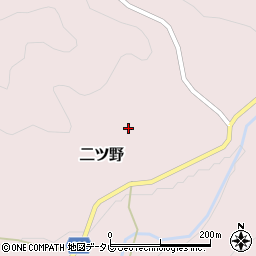 高知県高岡郡佐川町二ツ野439周辺の地図