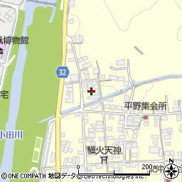 愛媛県喜多郡内子町平岡甲1208周辺の地図