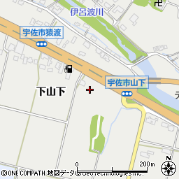ローソン宇佐バイパス店周辺の地図