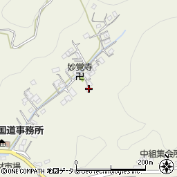 愛媛県大洲市新谷甲845周辺の地図