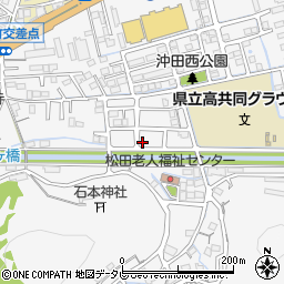 高知県高知市朝倉甲585-9周辺の地図