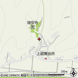 愛媛県大洲市新谷周辺の地図