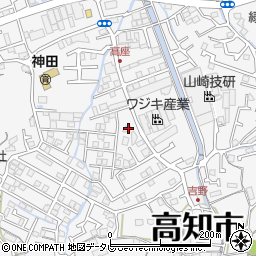 高知県高知市神田1810-5周辺の地図