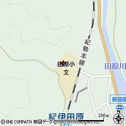 串本町立田原小学校周辺の地図