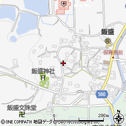 福岡県福岡市西区飯盛622-1周辺の地図
