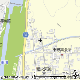愛媛県喜多郡内子町平岡甲1301周辺の地図