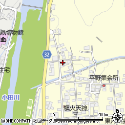 愛媛県喜多郡内子町平岡甲1303周辺の地図