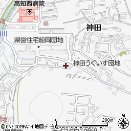 高知県高知市神田287-25周辺の地図