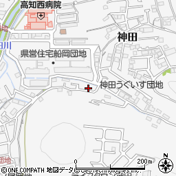 高知県高知市神田287-14周辺の地図