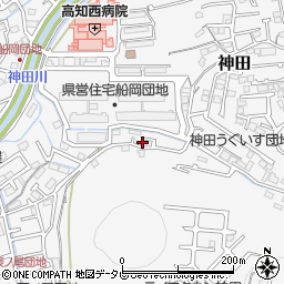 高知県高知市神田287-29周辺の地図