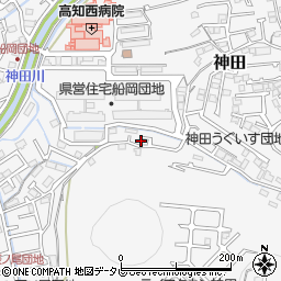 高知県高知市神田287-28周辺の地図