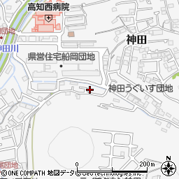 高知県高知市神田287-22周辺の地図