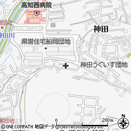 高知県高知市神田287-8周辺の地図