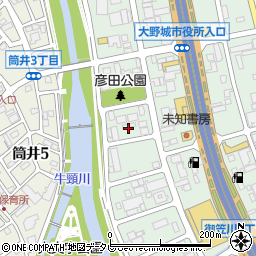 前田道路ちくし工事事務所周辺の地図