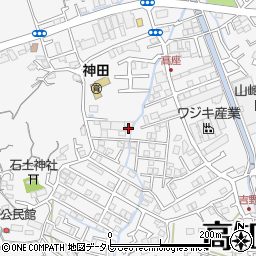 高知県高知市神田1428-2周辺の地図