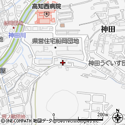 高知県高知市神田287-20周辺の地図