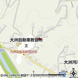愛媛県大洲市新谷甲丙周辺の地図