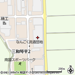 四国名鉄運輸高知支店周辺の地図