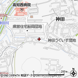 高知県高知市神田287-6周辺の地図