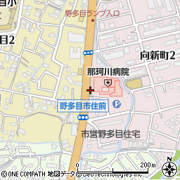 大賀薬局　老司調剤店周辺の地図