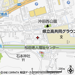 高知県高知市朝倉甲584周辺の地図