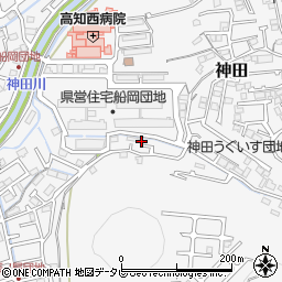 高知県高知市神田287-30周辺の地図