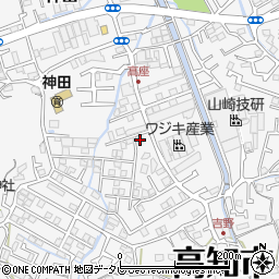 高知県高知市神田1802-9周辺の地図
