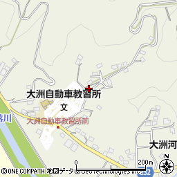 愛媛県大洲市新谷1115周辺の地図