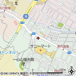 マンジェ・ササ　六泉寺店周辺の地図