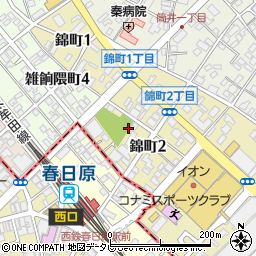 [葬儀場]西日本典礼 春日原斎場周辺の地図