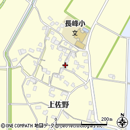 大分県宇佐市佐野周辺の地図