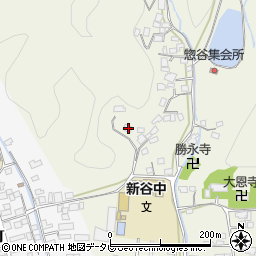 愛媛県大洲市新谷甲1704周辺の地図