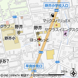 ドラッグセイムス早良野芥店周辺の地図