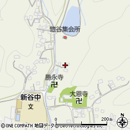 愛媛県大洲市新谷甲1899-2周辺の地図